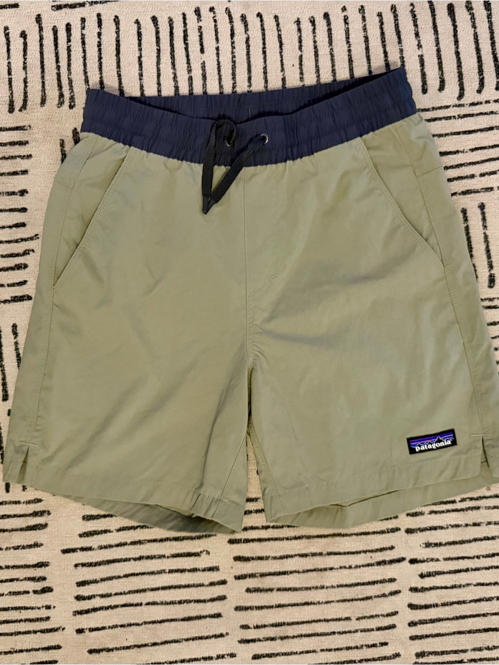 Patagonia Men's Olive Athletic Shorts